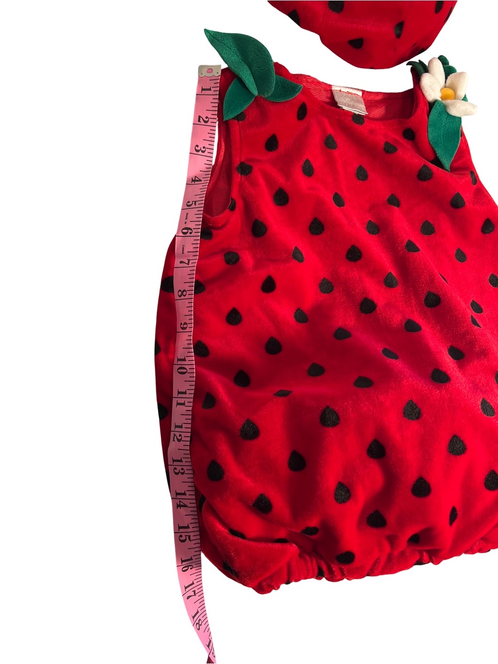 Koala Kids Strawberry Halloween Costume Toddler Size 18-24M - Picture 3 of 7